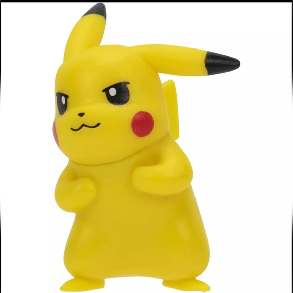 Pokemon Battle Ready! Pikachu Squirtle Charmander Mimikyu 2” Mini Figure Set New - Picture 3 of 9